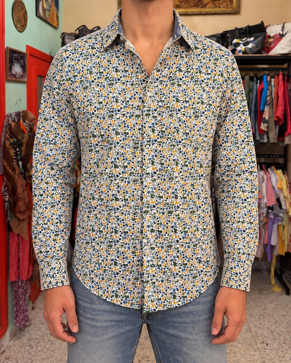 Men Long Sleeve Shirt