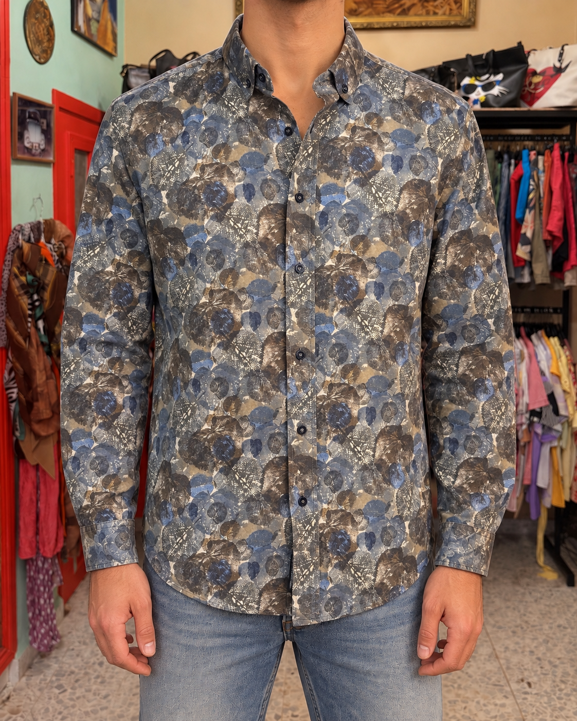 Men Long Sleeve Shirt