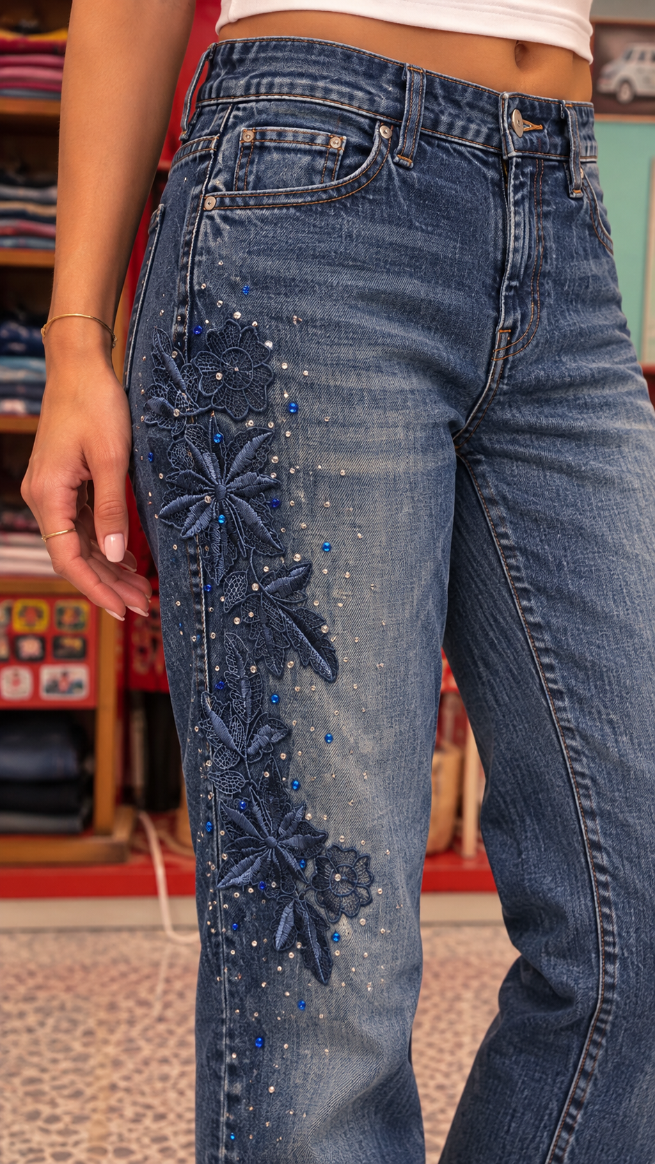 Denim pants