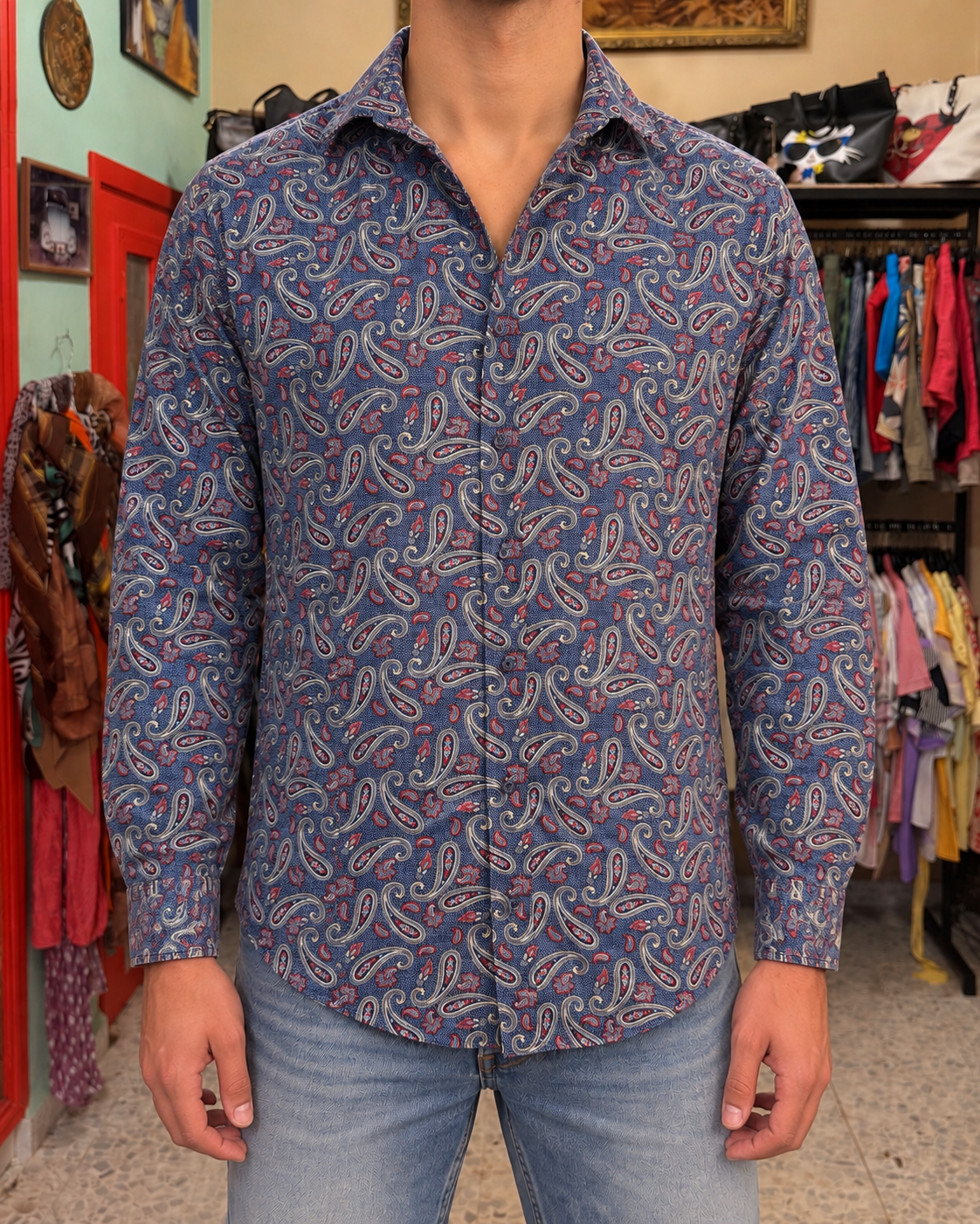 Men Long Sleeve Shirt