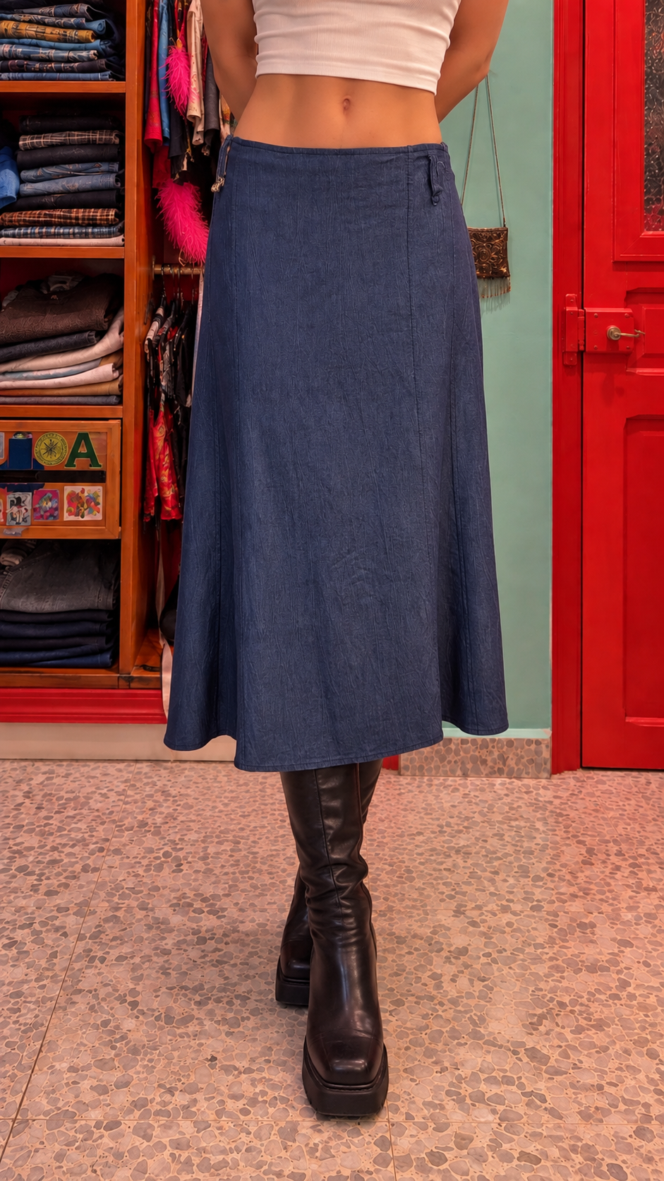 Denim Skirt