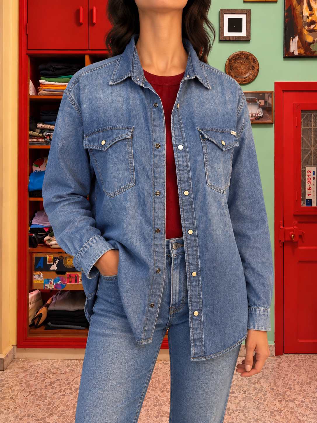 Denim Shirt