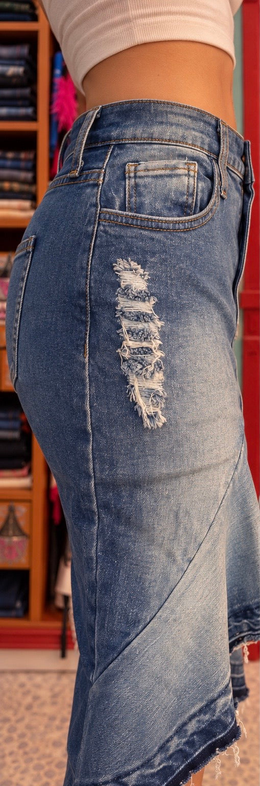 Denim Skirt