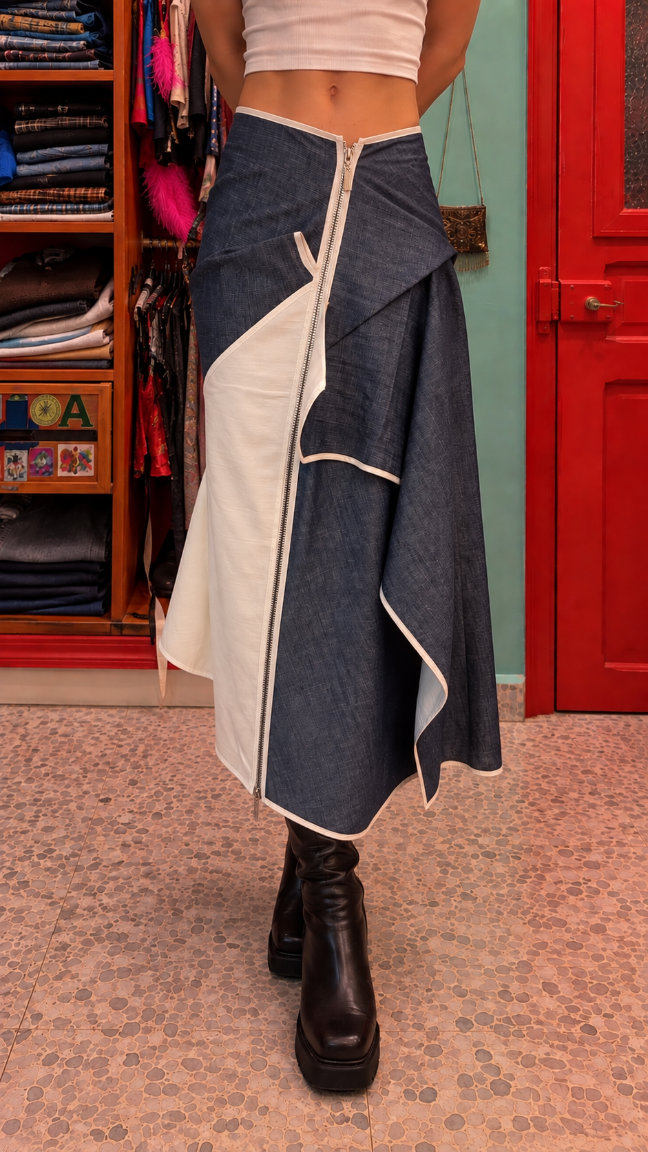Denim Skirt