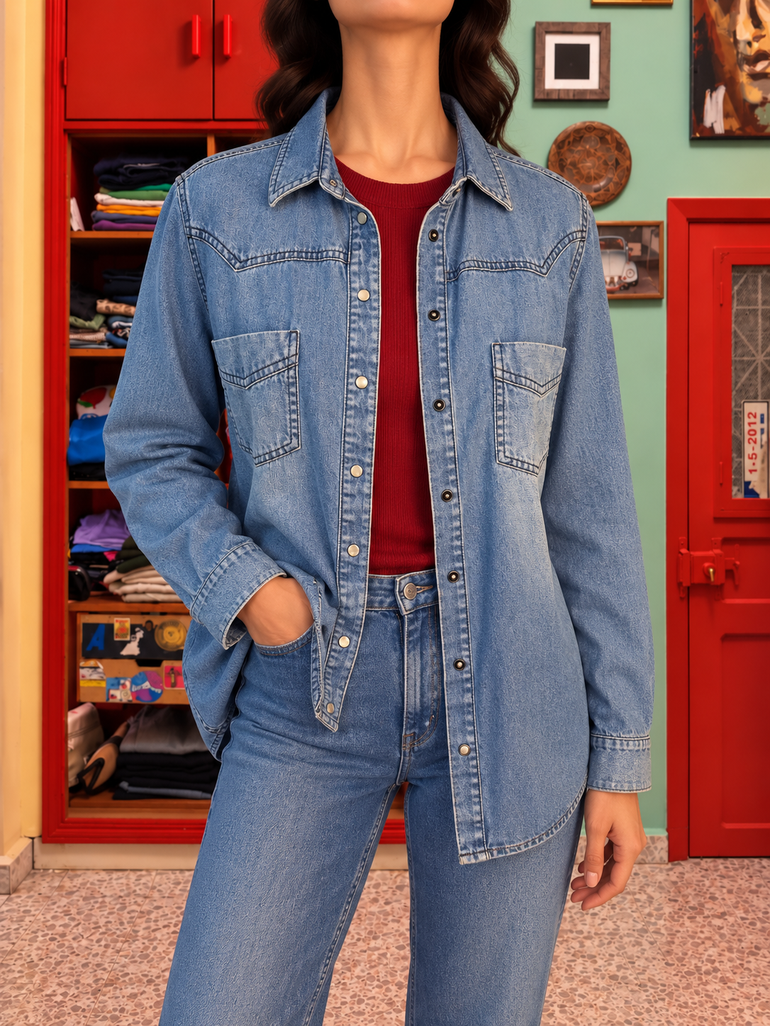 Denim Shirt