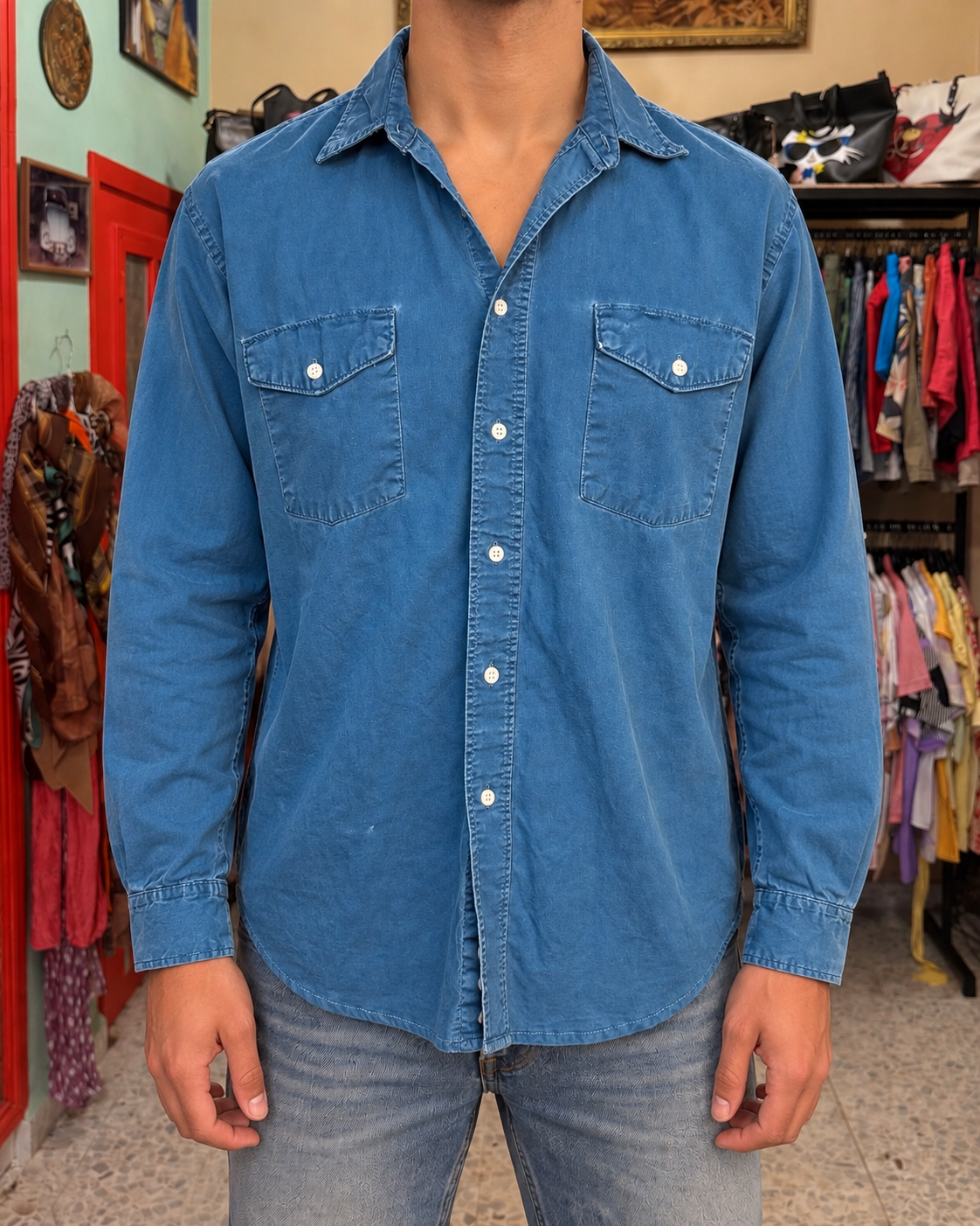 Men Long Sleeve Shirt
