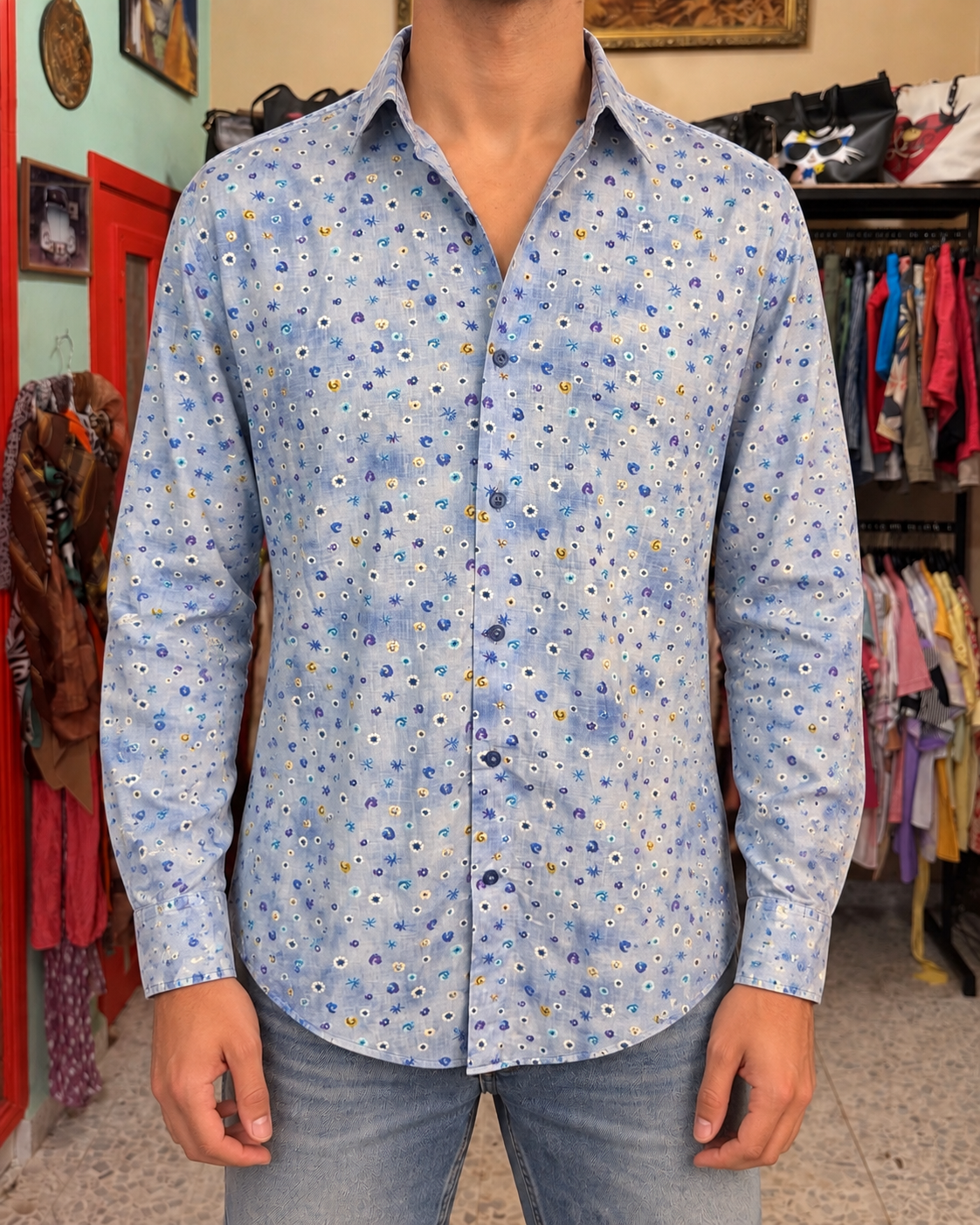Men Long Sleeve Shirt