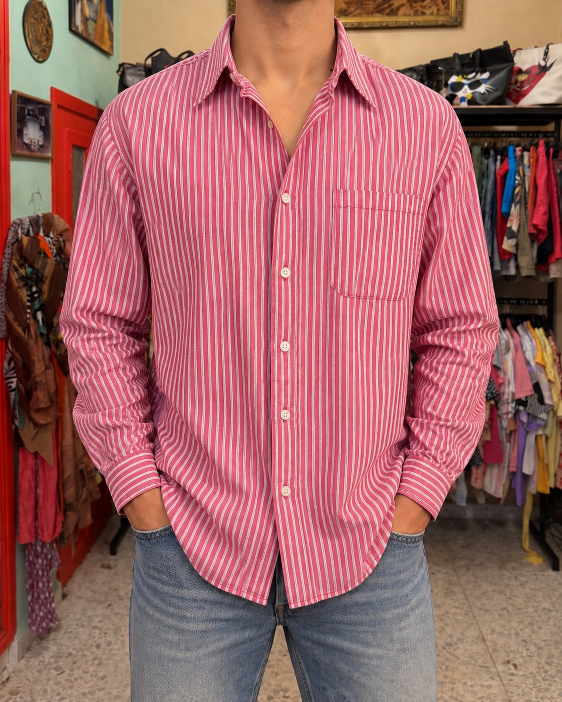 Men Long Sleeve Shirt
