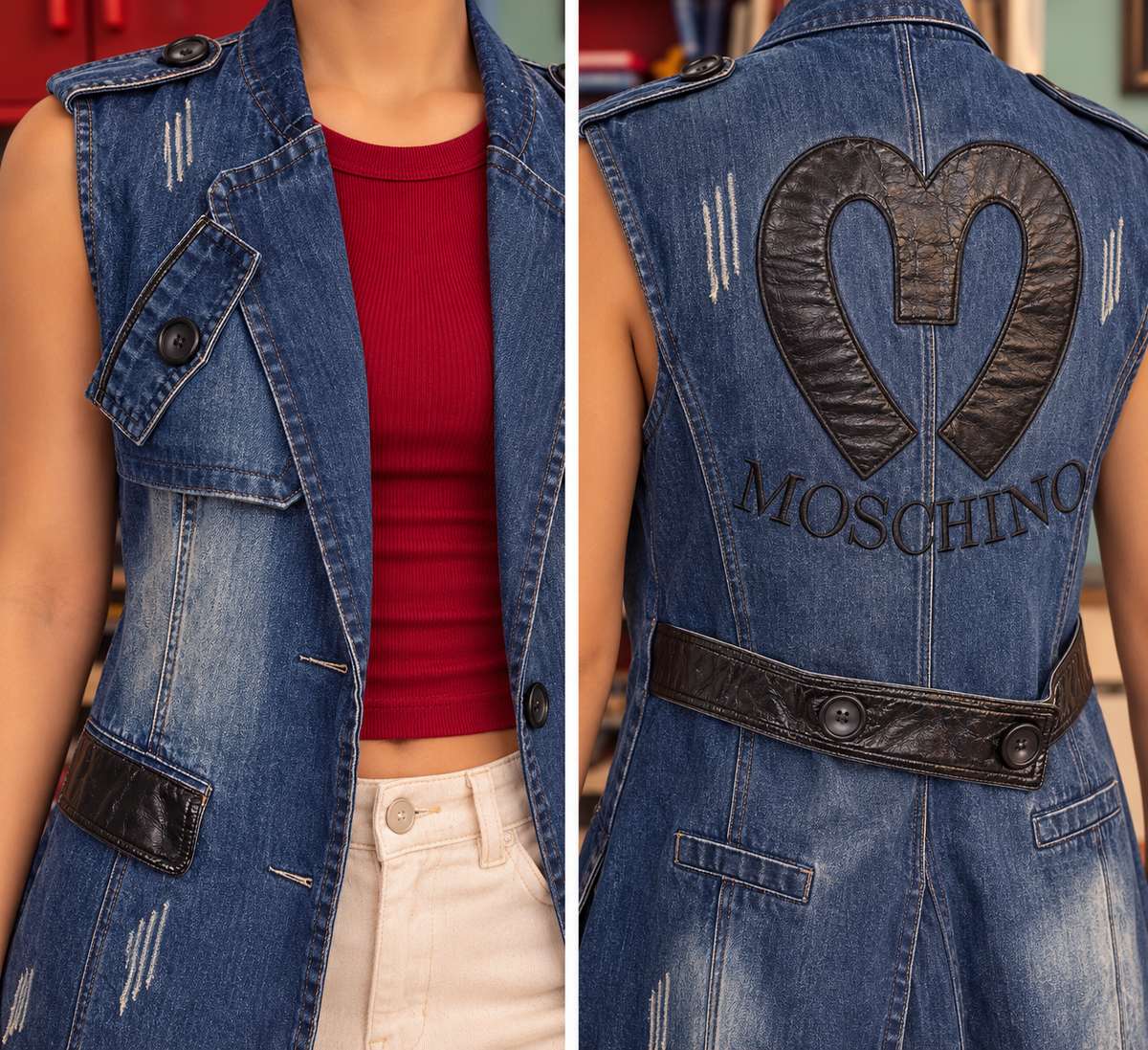 Denim Vest