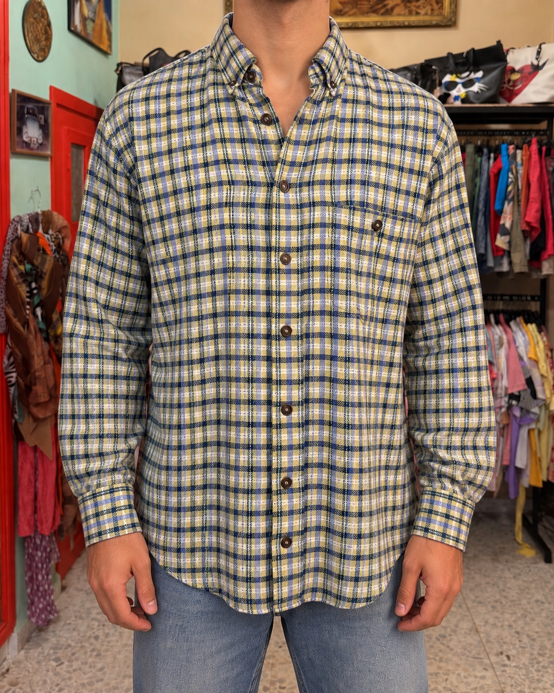 Men Long Sleeve Shirt