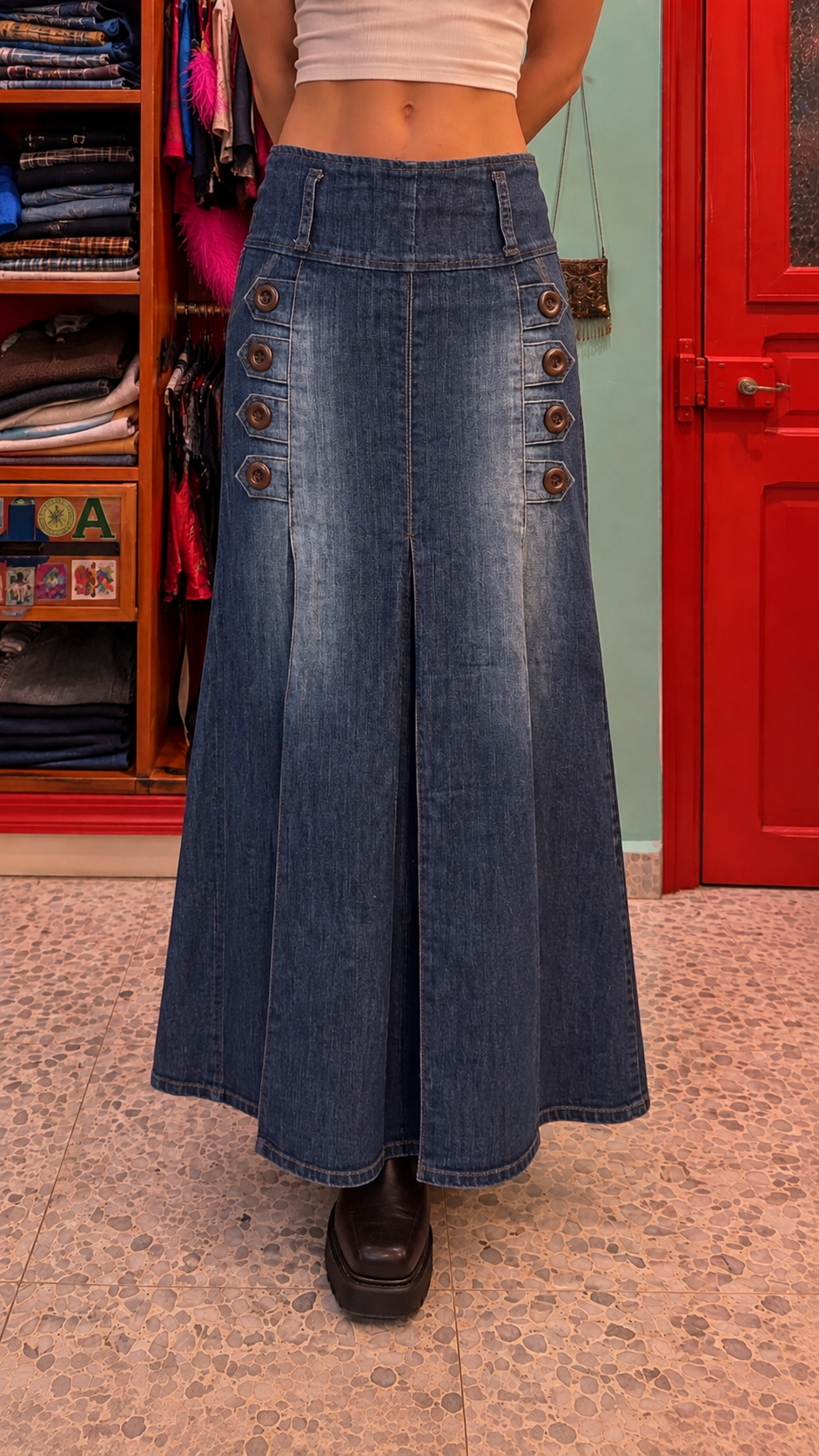 Denim Skirt