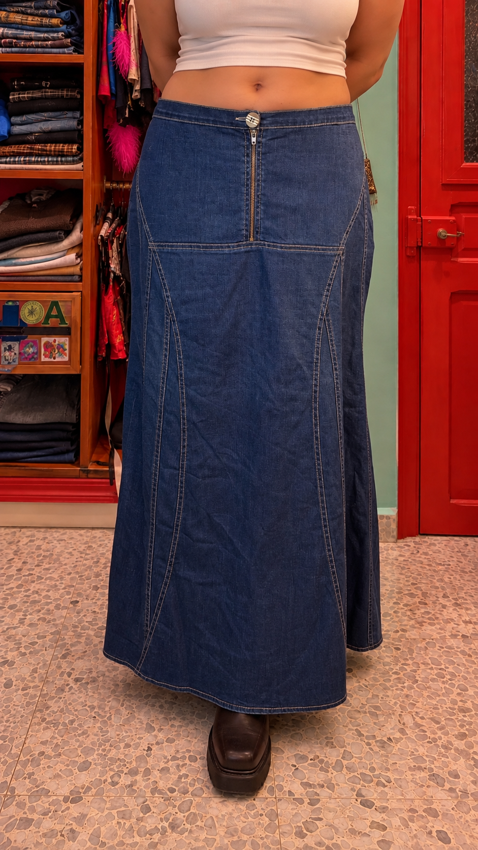 Denim Skirt