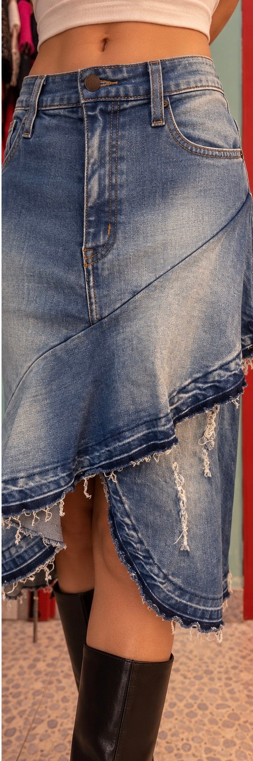 Denim Skirt