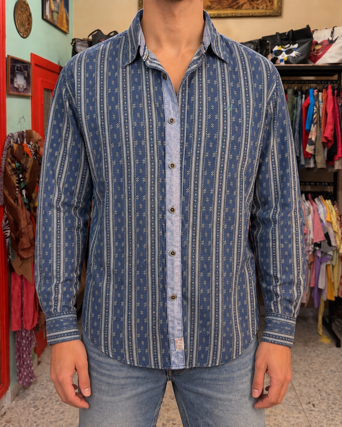 Men Long Sleeve Shirt