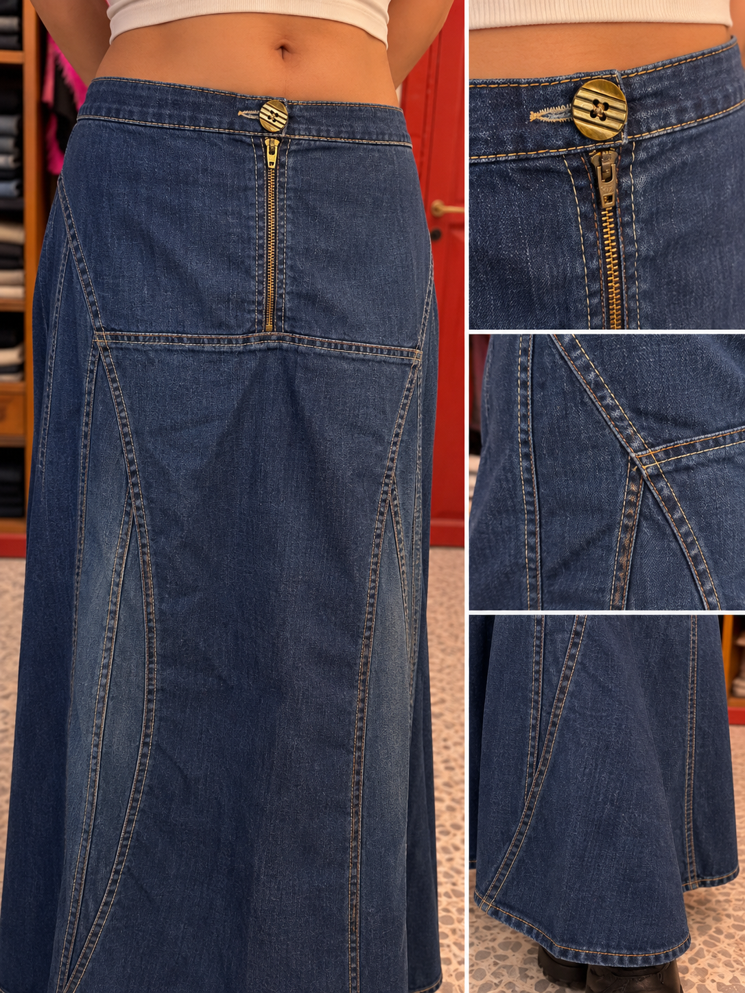Denim Skirt